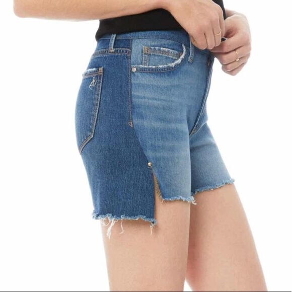 Sam Edelman High Rise Jean Shorts - Picture 4 of 14